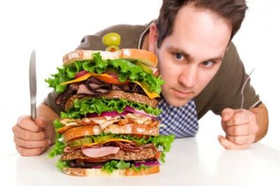 Zvýšená chuť k jídlu je možným vedlejším účinkem hormonální terapie