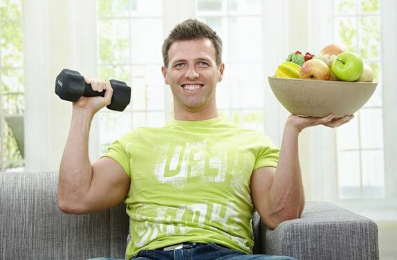 Zdravá výživa a cvičení jsou klíčem ke zdraví mužů! 